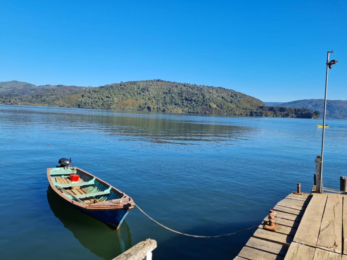 Hostel Isla Del Rey Valdivia Buitenkant foto